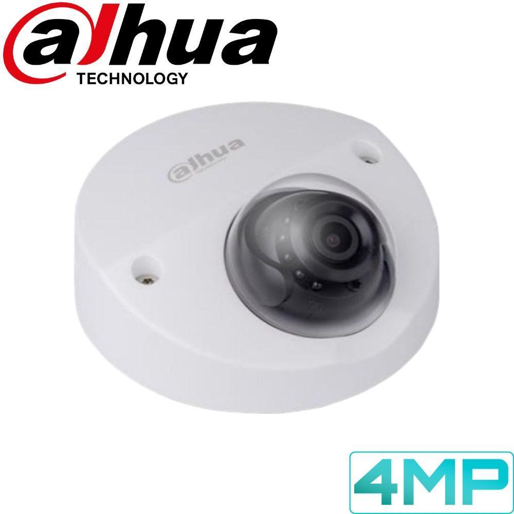 Dahua IPC-HDBW4431F-AS Security Camera: 4MP Mini-Dome, Fixed Lens, 20m IR