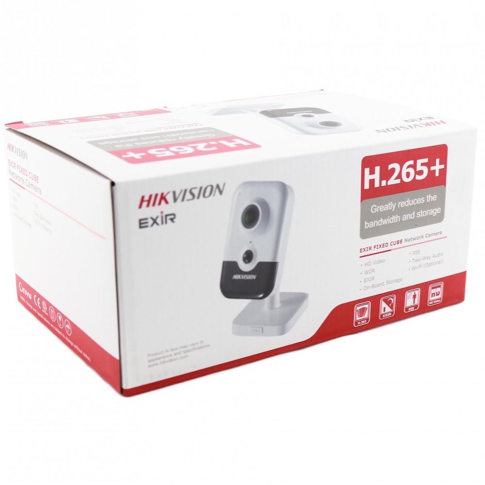 Hikvision DS-2CD2455FWD-IW Cube Security Camera: 6MP EXIR WiFi, 10m IR