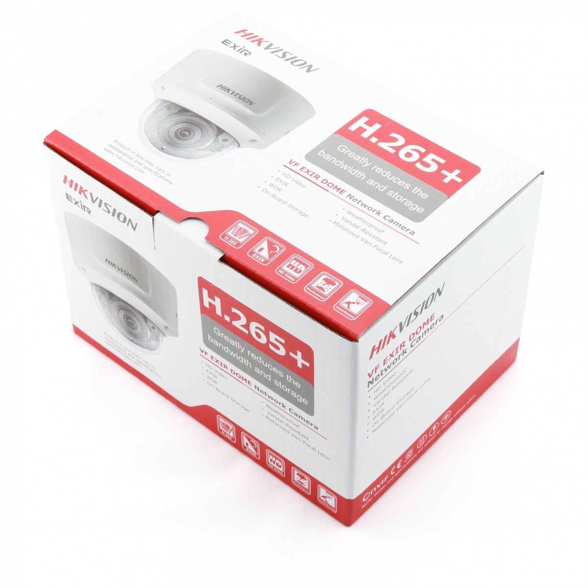 Hikvision 4 Channel Security Kit: 8MP (4K) NVR, 4 X 8MP VF Dome Cameras, 3TB HDD