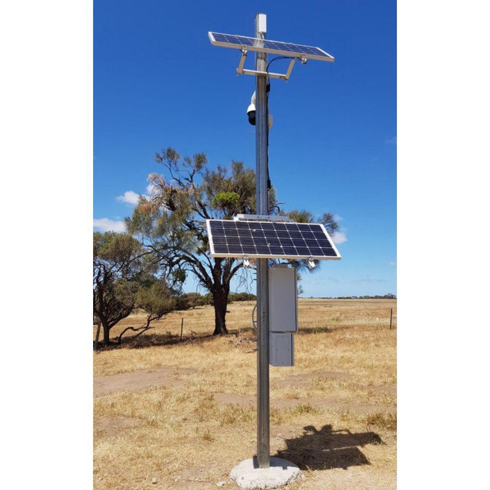 3G/4G Wireless Solar IP Camera: 8MP (4K Ultra HD)