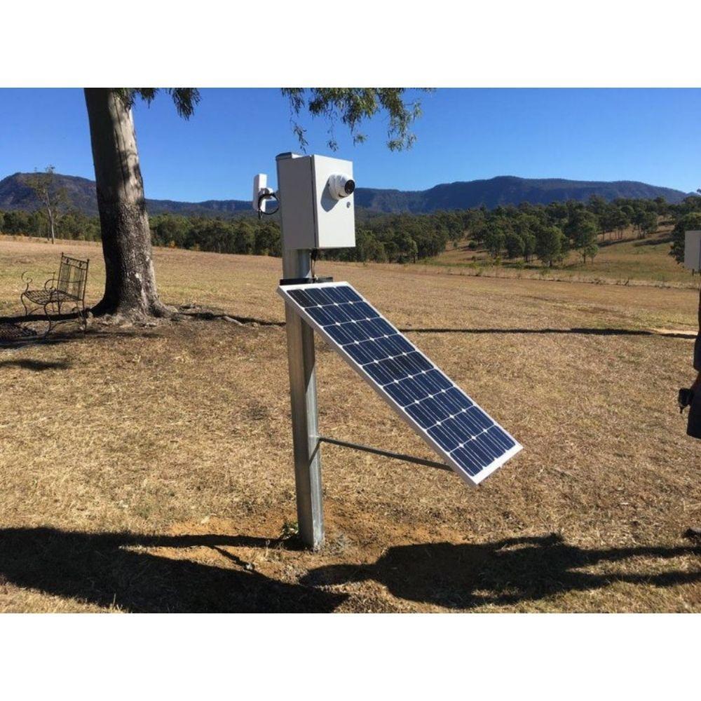 3G/4G Wireless Solar IP Camera: 8MP (4K Ultra HD)