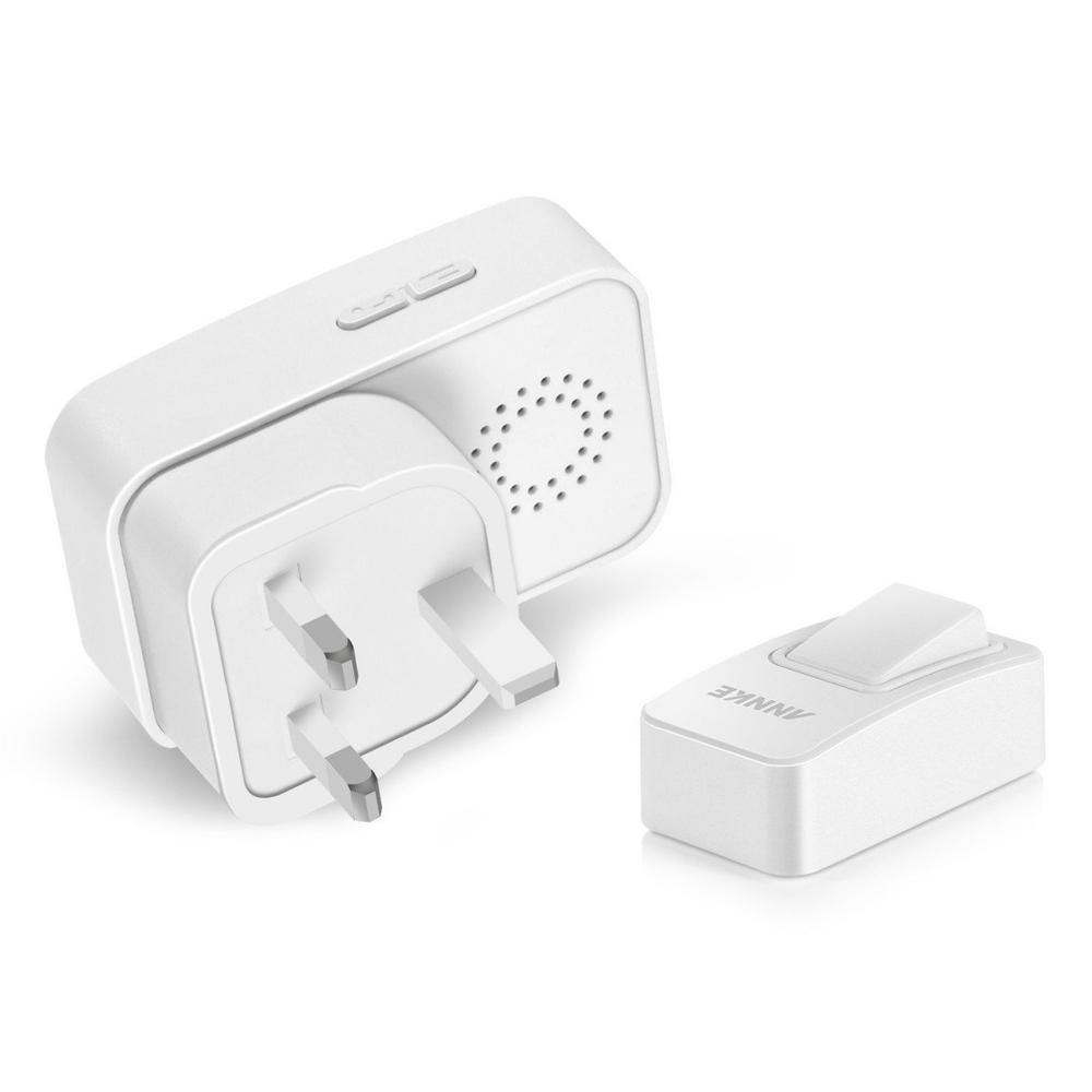 Annke Wireless Doorbell: Push Button Door Chime With LEDs