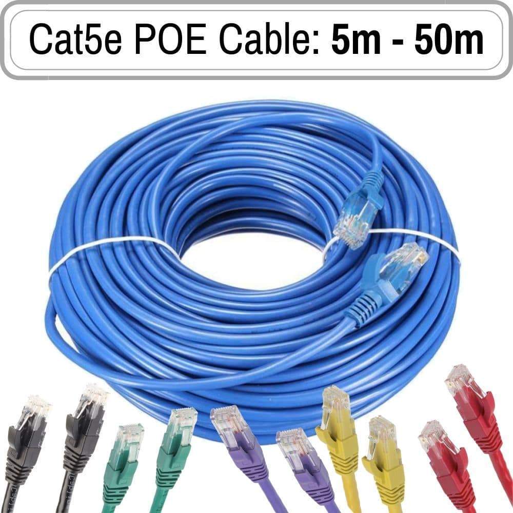 Cat5e Ethernet Cable: 5m - 50m
