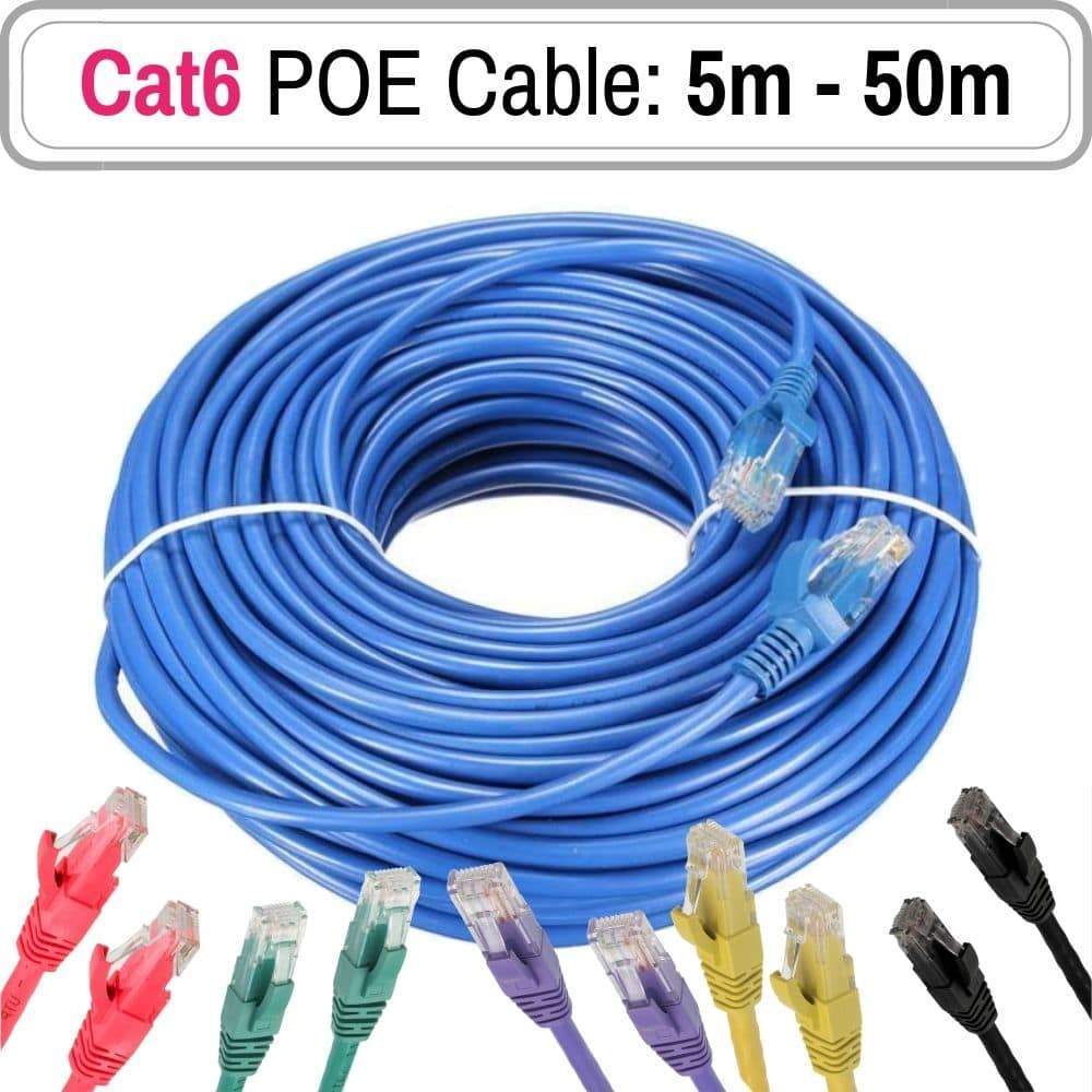 Cat6 Ethernet Cable: 5m - 50m