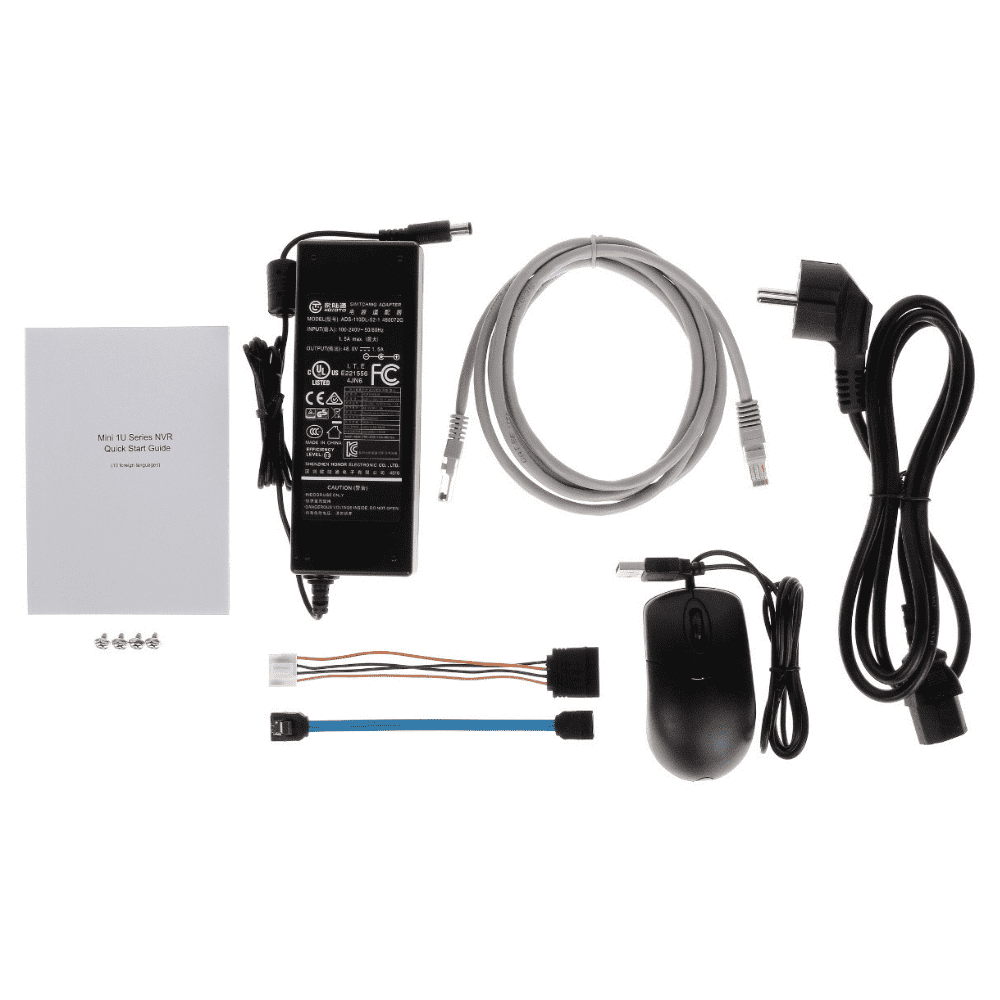 Dahua NVR4104HS-P-4KS2 4 Channel Network Video Recorder: 8MP (4K) Lite Series