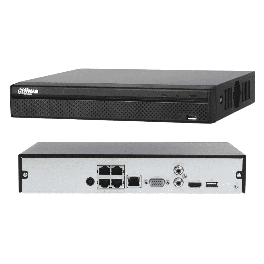 Dahua 4 Channel Security Kit: 8MP NVR, 4 X 8MP(4K Ultra HD) VF Bullet Cameras, 2TB HDD