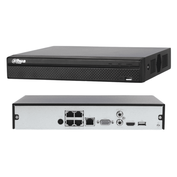 Dahua 4 Channel Security System: 8MP NVR, 4 x 8MP (4K) Dome Cameras, 2TB HDD