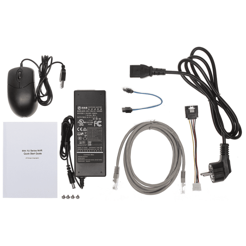 Dahua 8 Channel Security System: 8MP NVR, 8 x 8MP (4K) Dome Cameras, 2TB HDD