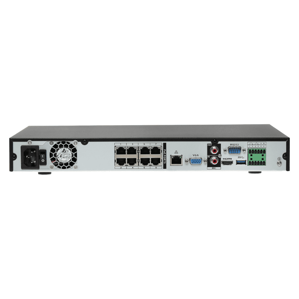 Dahua 8 Channel Security System: 12MP NVR, 6 x 8MP Bullet &amp; 2 x 8MP Dome Cams, 4TB HDD
