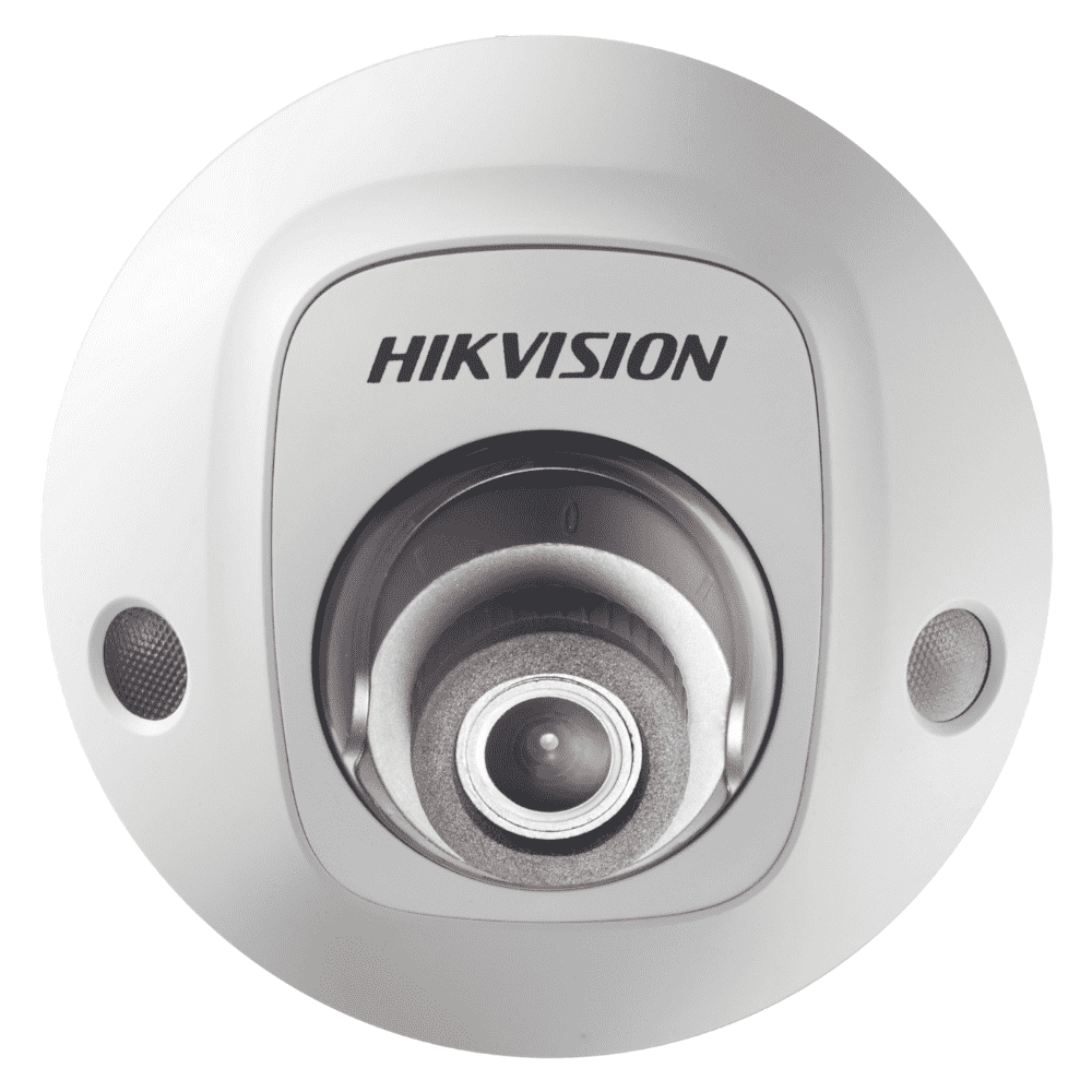 Hikvision DS-2CD2555FWD-IWS Security Camera: 6MP Mini Dome, Built-In Mic, WiFi, 2.8mm