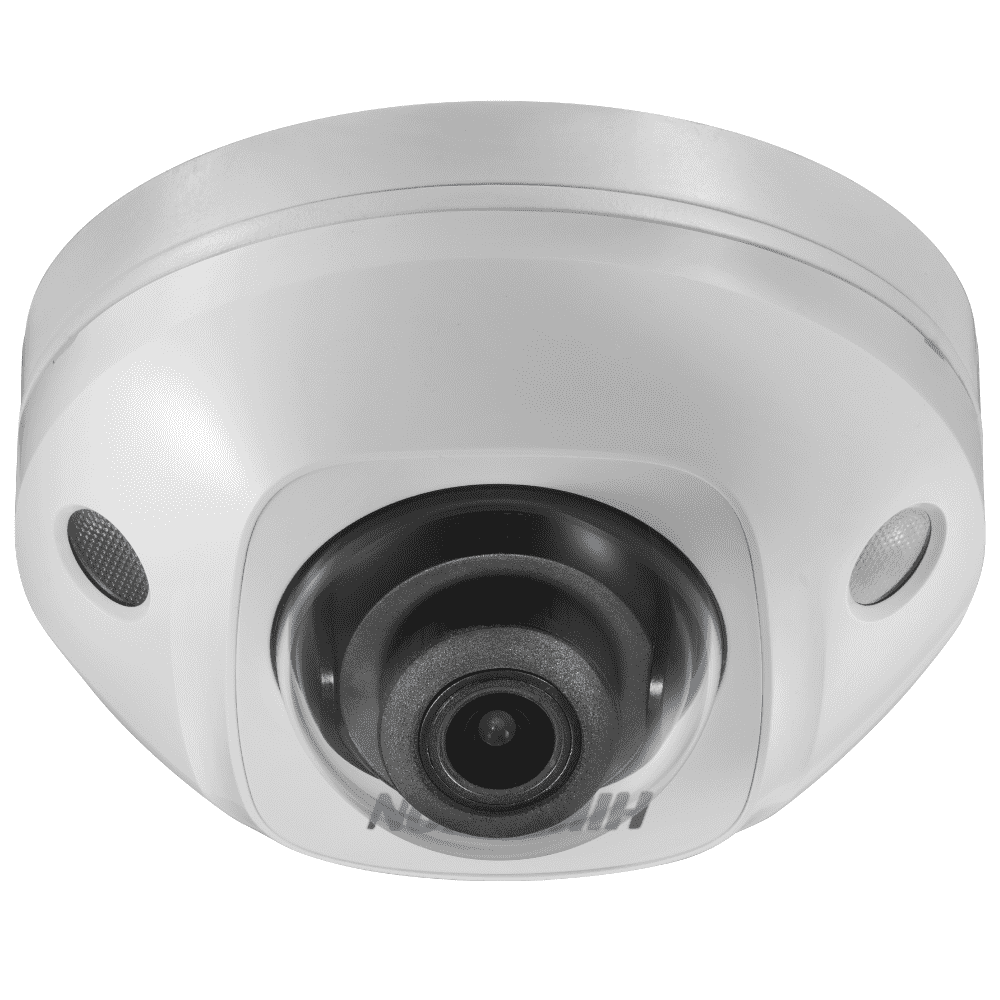 Hikvision DS-2CD2555FWD-IWS Security Camera: 6MP Mini Dome, Built-In Mic, WiFi, 2.8mm