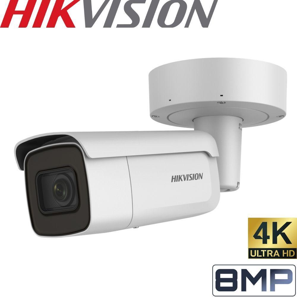 Hikvision 8 Channel Security Kit: 8MP NVR, 6 X 8MP Motorised VF Bullet Cameras, 3TB HDD