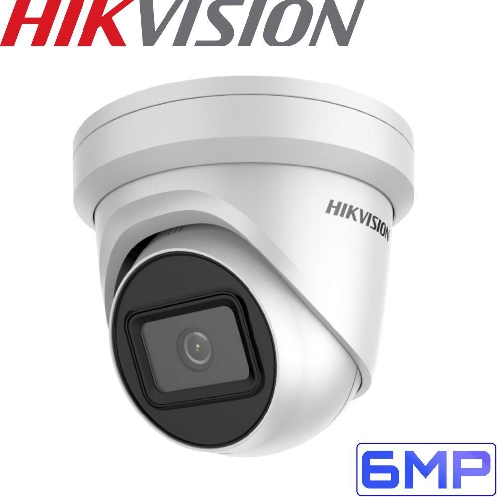 HIKVISION DS-2CD2H65G1-IZS Security Camera: 6MP VF Turret, 2.8-12mm, IK10