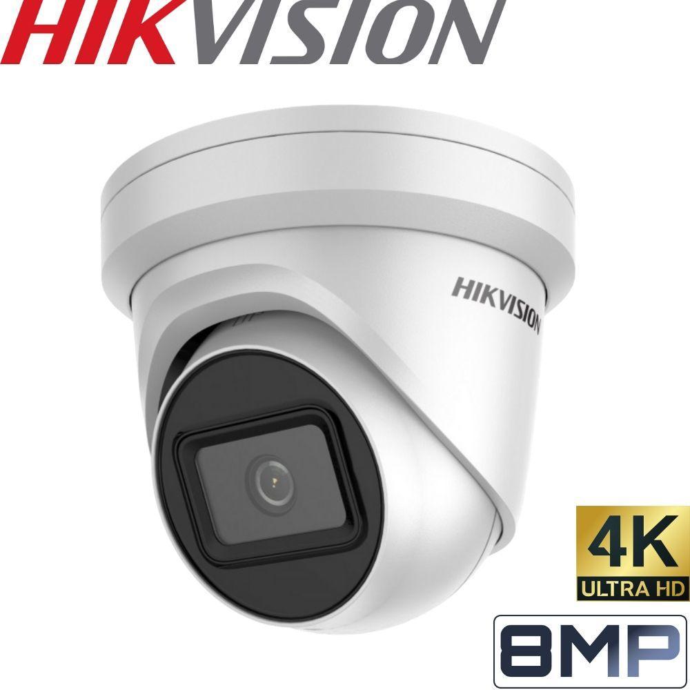 Hikvision 8 Channel Security Kit: 8MP (4K) NVR, 6 X 8MP VF Turret Cameras, 3TB HDD