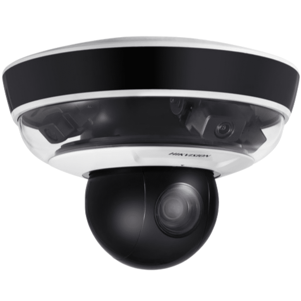 Hikvision DS-2PT5326IZ-DE PanoVu Security Camera: 2MP PTZ 240° Panoramic, 10X Zoom