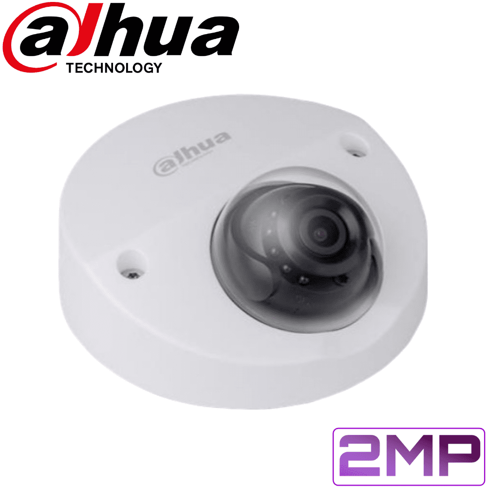 Dahua IPC-HDBW4231F-M/M12 Security Camera: 2MP Starlight Mini-Dome, Built-In Mic