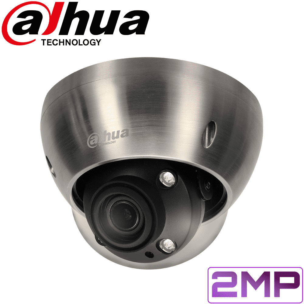 Dahua IPC-HDBW8232E-Z-SL Security Camera: 2MP Starlight Anti-Corrosion VF Dome 4.1-16.4mm