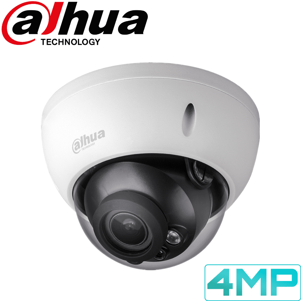 Dahua IPC-HDBW2431R-ZS/VFS Security Camera: 4MP VF Dome, 2.7-13.5mm, 30m IR