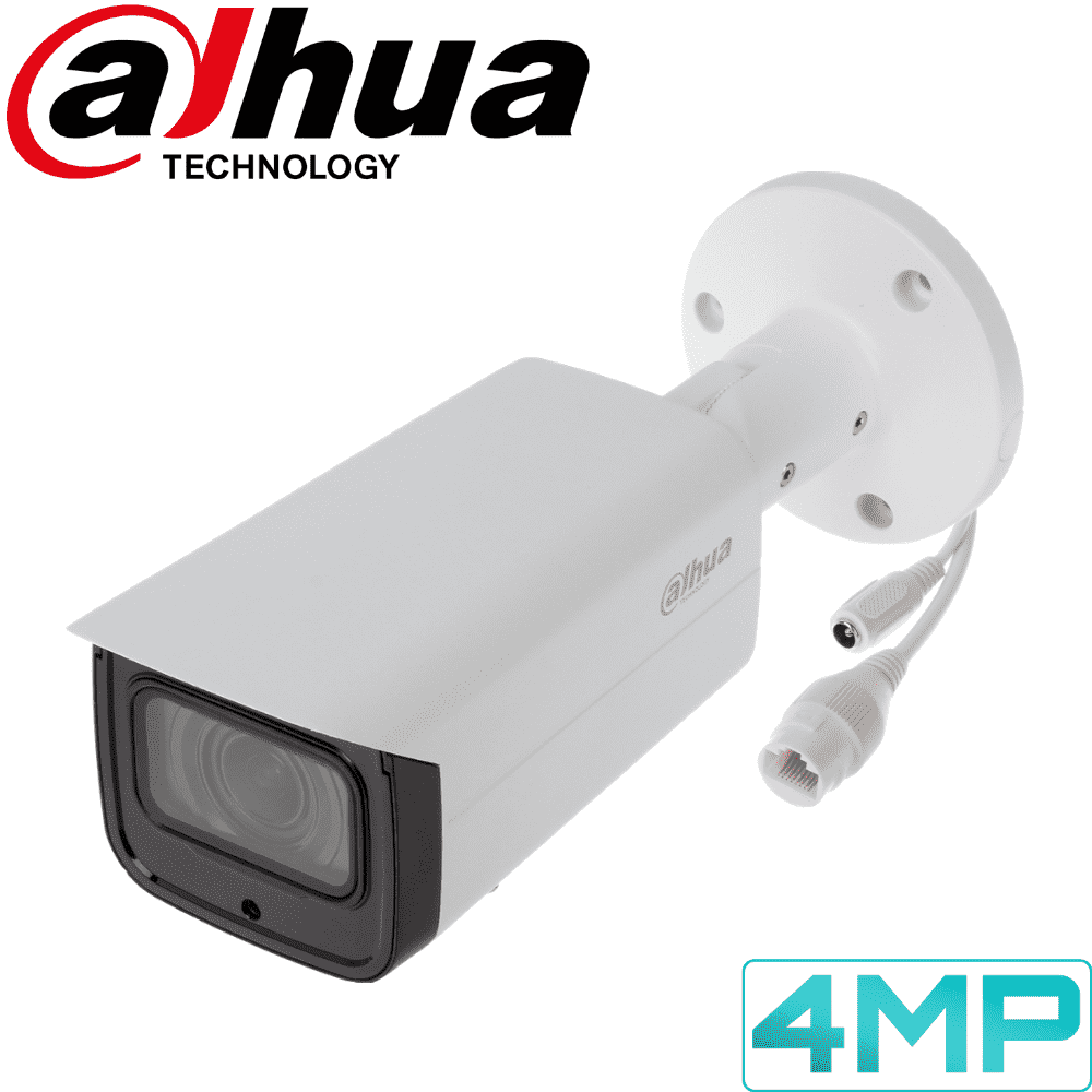Dahua IPC-HFW2431T-ZS Security Camera: 4MP Varifocal Bullet 2.7-13.5mm