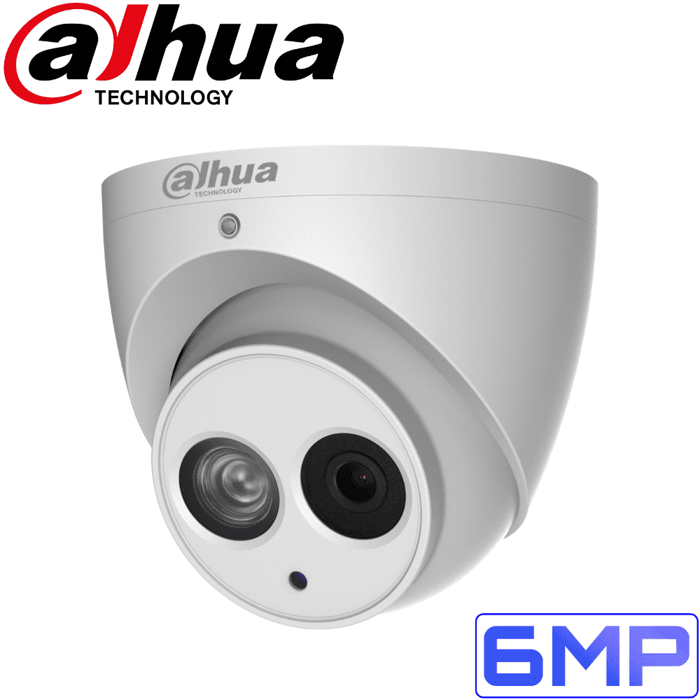 Dahua 8 Channel Security Kit:  8MP (4K Ultra HD) NVR, 8 X 6MP Turret Cameras, 2TB HDD