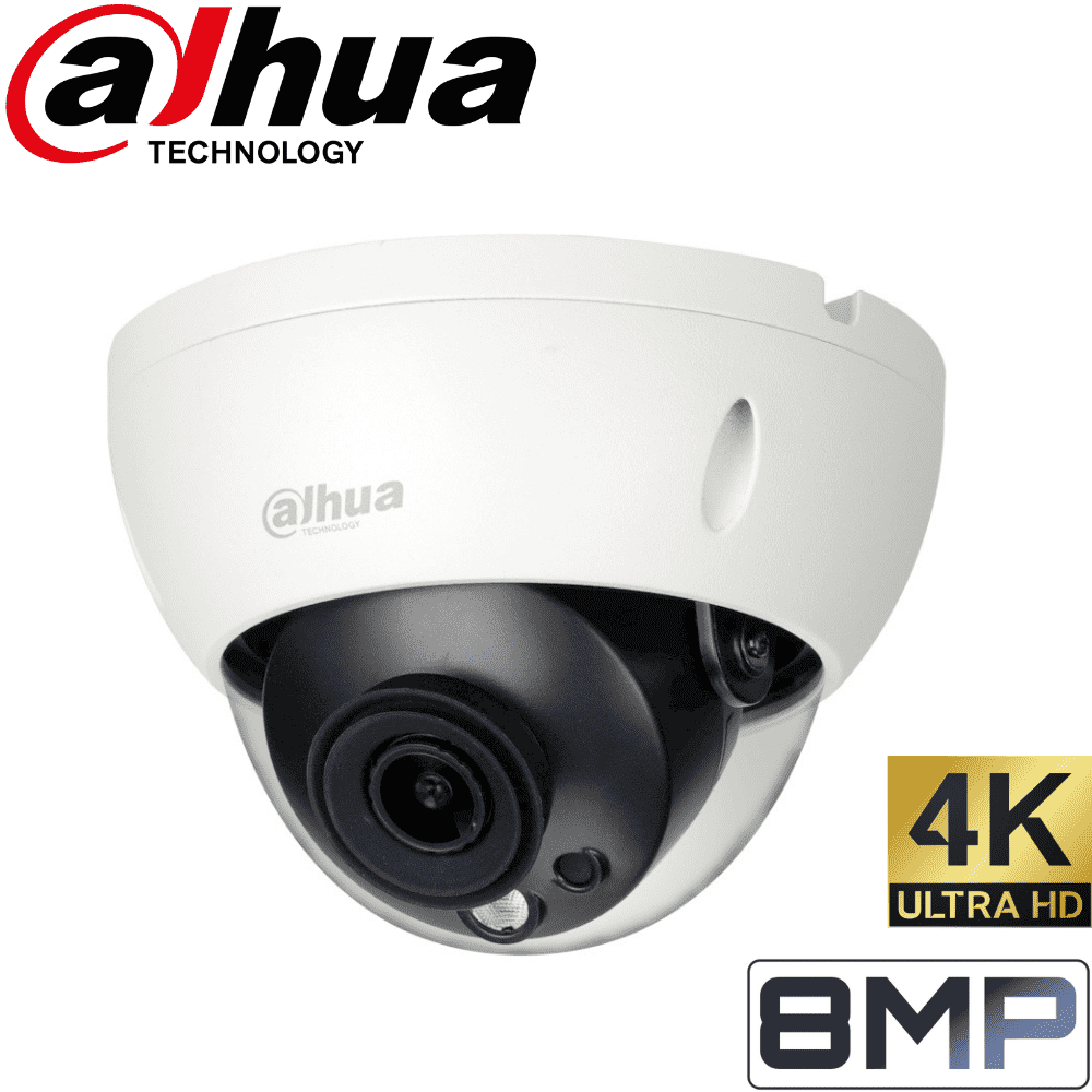 Dahua 8 Channel Security System: 12MP NVR, 6 x 8MP Bullet &amp; 2 x 8MP Dome Cams, 4TB HDD