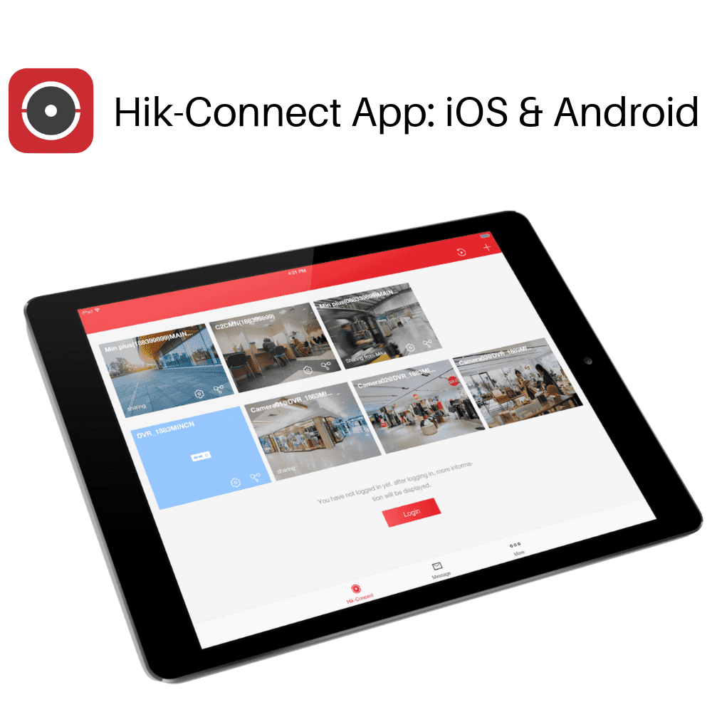 Hikvision 8 Channel Security Kit: 8MP NVR, 6 X 8MP Motorised VF Bullet Cameras, 3TB HDD
