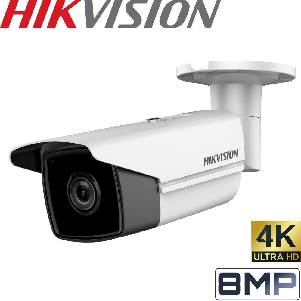 Hikvision 8 Channel Security Kit: 8MP NVR, 6 X 8MP 4K Bullet Cameras, 3TB HDD