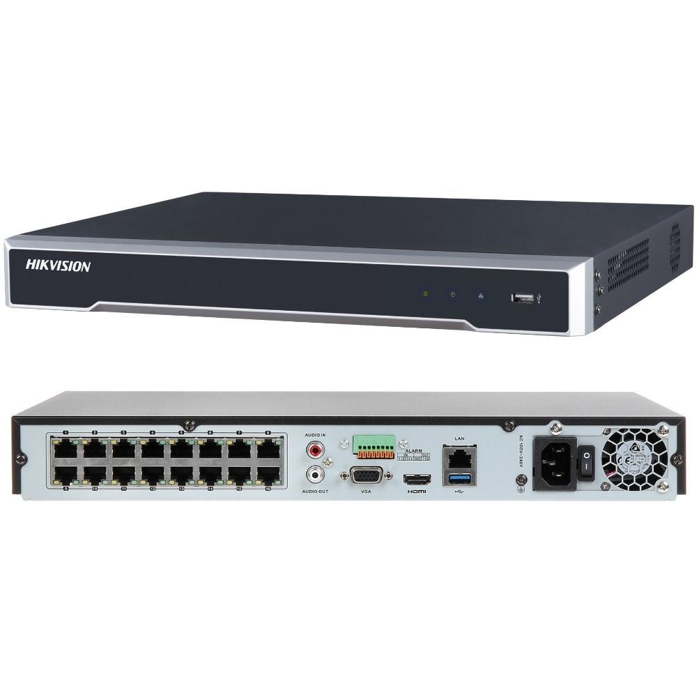 Hikvision 8 Channel Security System: 4K NVR, 6 x 6MP Bullet Cameras, 3TB HDD