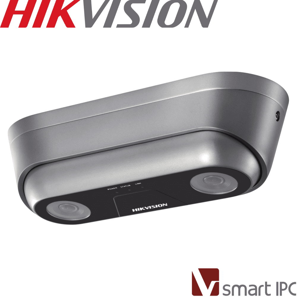 Hikvision iDS-2CD6810F-IV/C Security Camera: 1.3MP Dual Lens People Counting, IP66