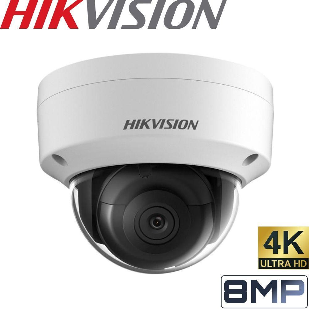 Hikvision 8 Channel Security Kit: 8MP (4K) NVR, 6 X 8MP Dome Cameras, 3TB HDD