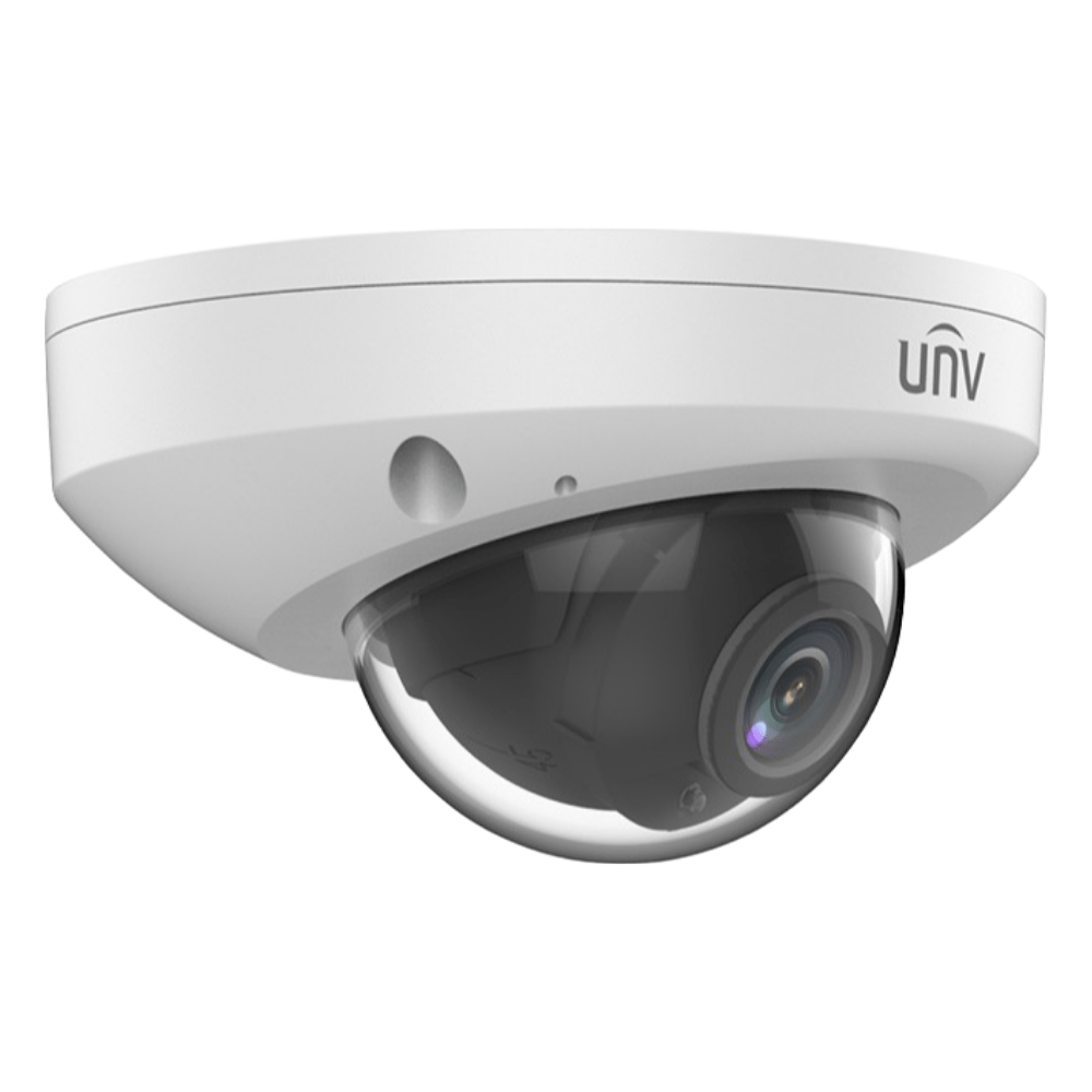 Uniview 4 Channel Retail Kit: 4K NVR, 4 x 4MP Mini Dome Cameras, 2TB HDD