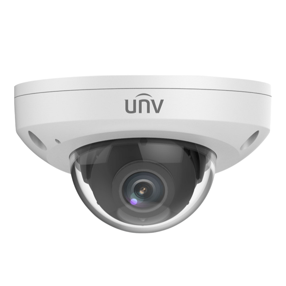 Uniview 4 Channel Retail Kit: 4K NVR, 4 x 4MP Mini Dome Cameras, 2TB HDD