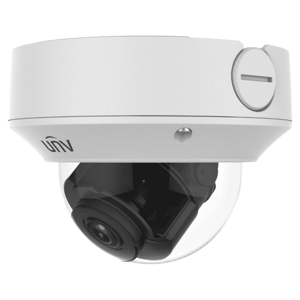 Uniview Security Camera: 8MP (4K) Motorised Varifocal Dome 2.8~12mm