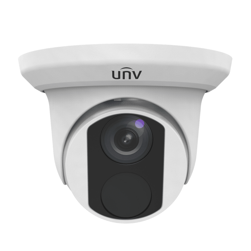 Uniview 8 Channel Security System: 8MP NVR, 4 x 8MP(4K) Turret Cameras, 3TB HDD