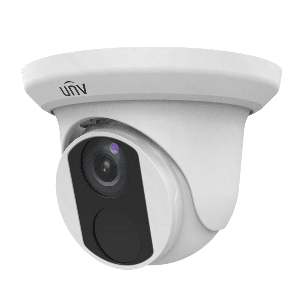 Uniview 16 Channel Security System: 12MP NVR, 8 x 8MP(4K) Turret Cameras, 4TB HDD