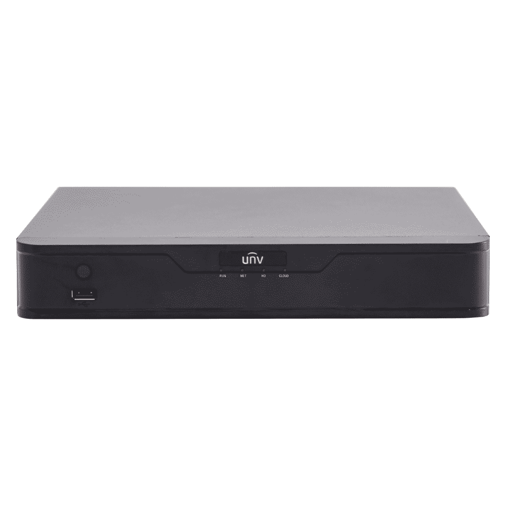 Uniview 4 Channel Network Video Recorder: 8MP (4K) Ultra HD