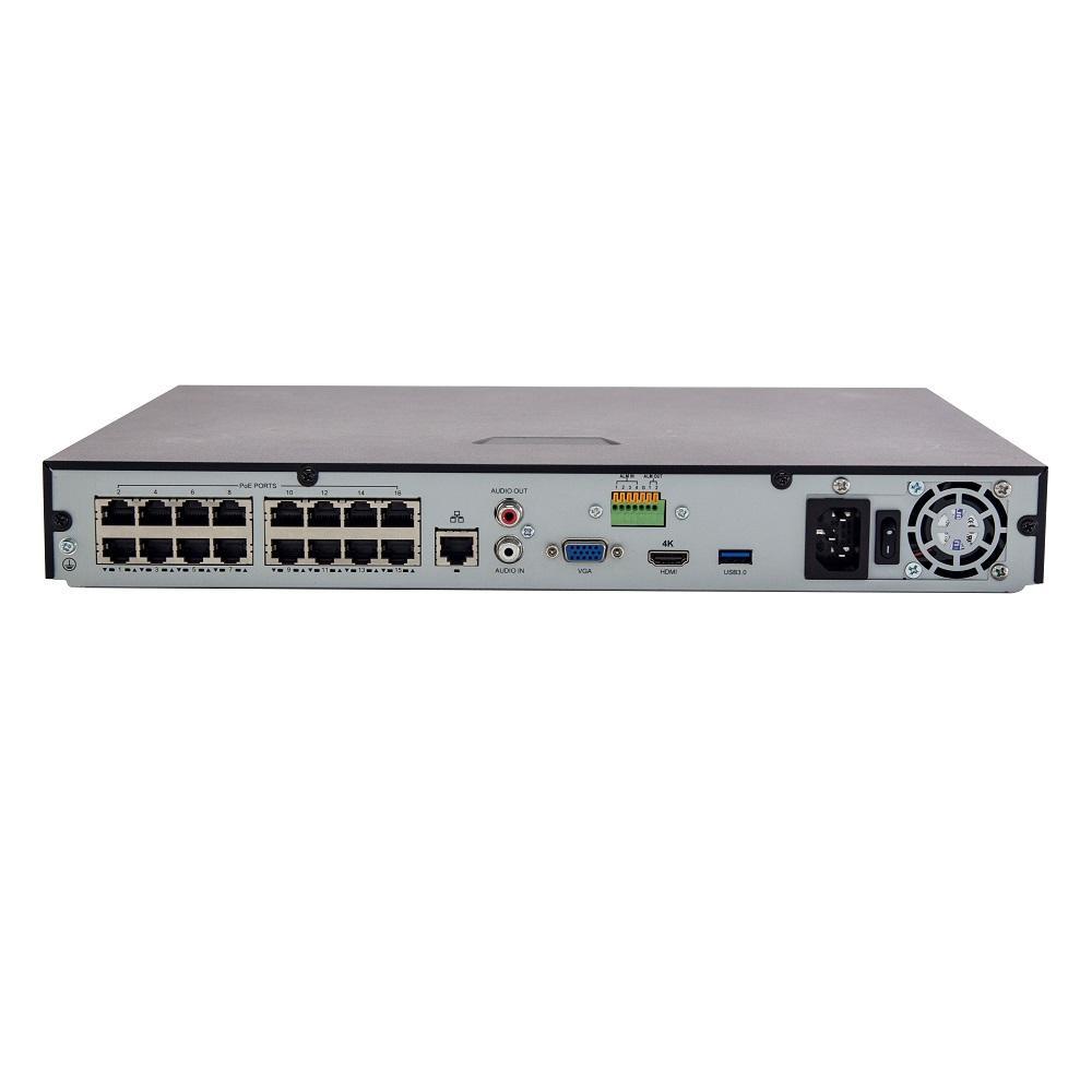 Uniview 16 Channel Security System: 12MP NVR, 8 x 8MP(4K) Turret Cameras, 4TB HDD