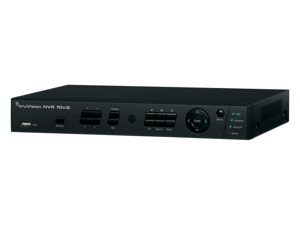 TruVision 4 Channel Network Video Recorder: 5MP FULL HD with 3TB HDD