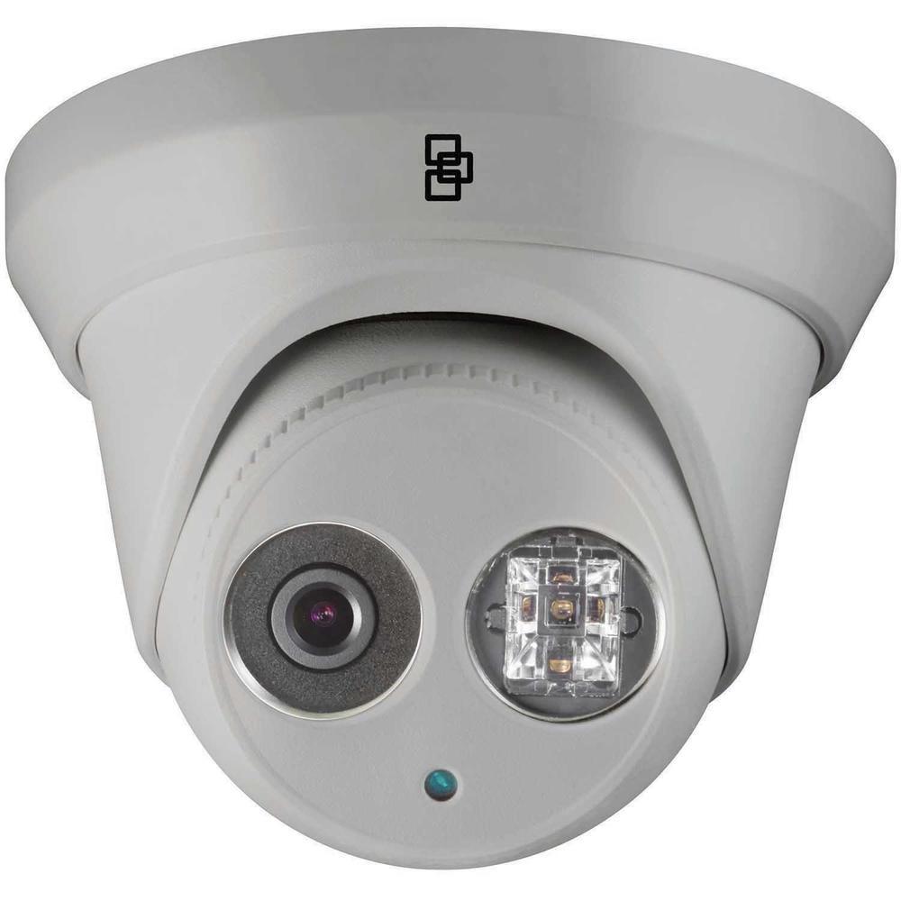 TruVision Security Camera: 4MP Turret with IR Night Vision, IP67