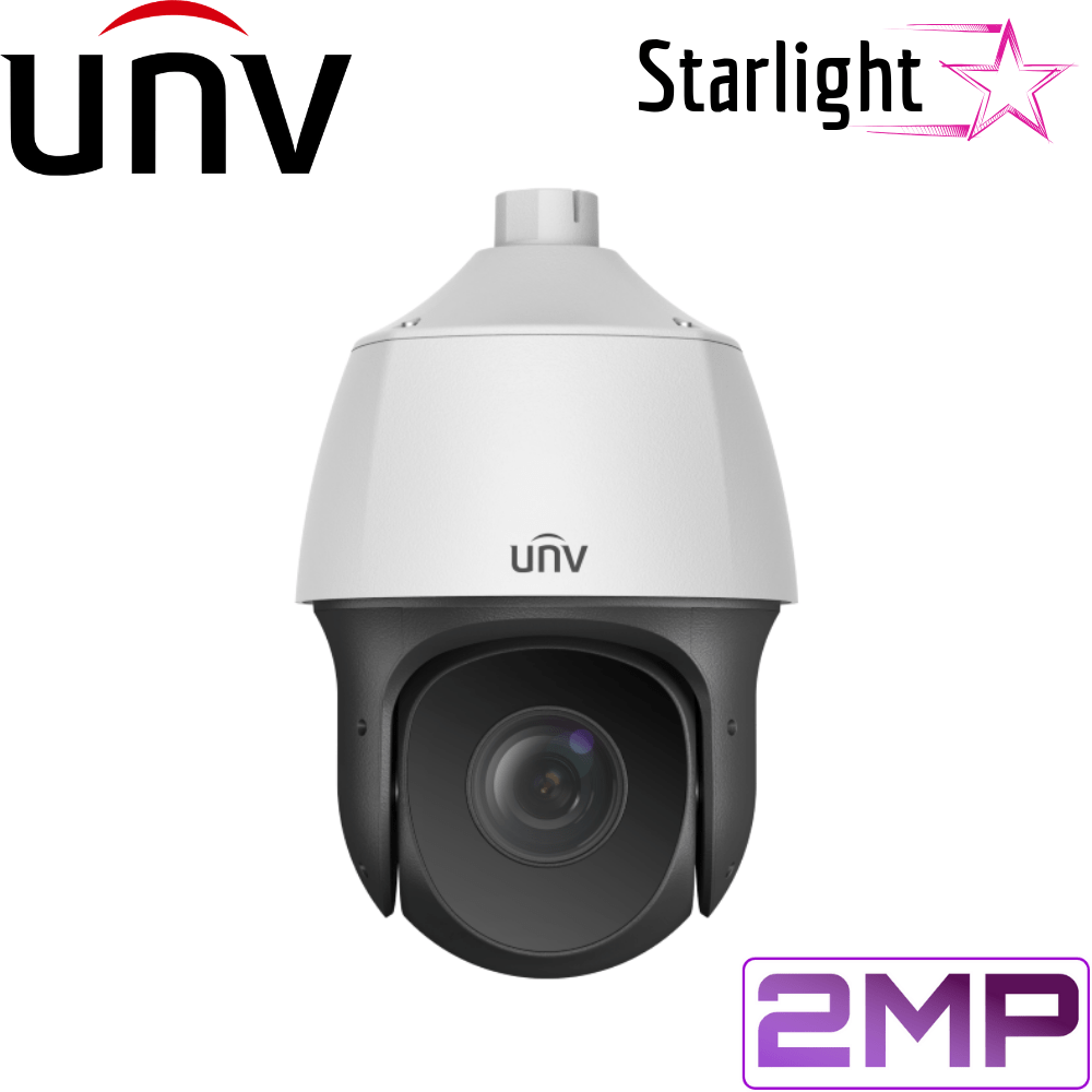 Uniview Security Camera: Navigator 2MP Starlight PTZ, 33x Zoom