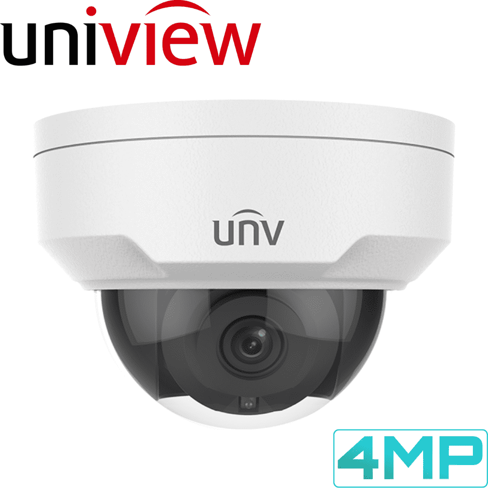 Uniview Security Camera: 4MP Dome with IK10