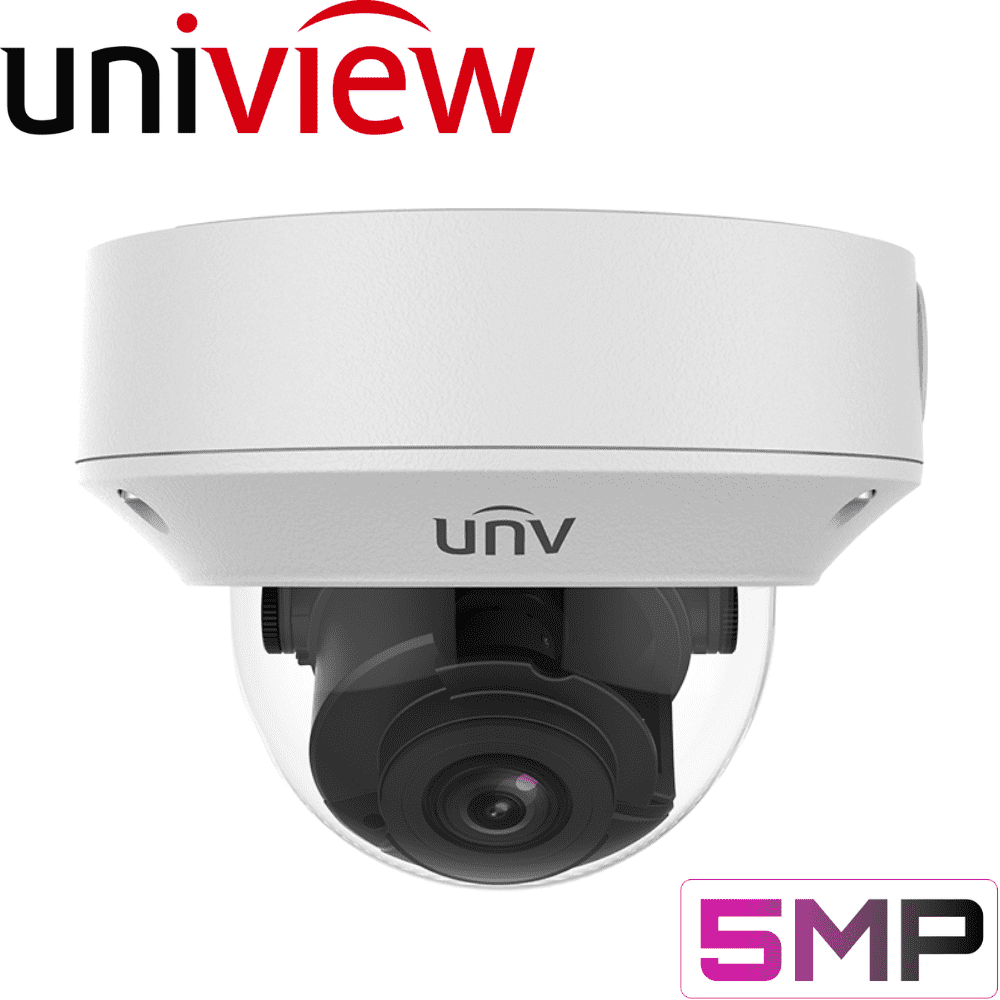Uniview Security Camera: 5MP Starlight VF Dome 2.8~13.5mm