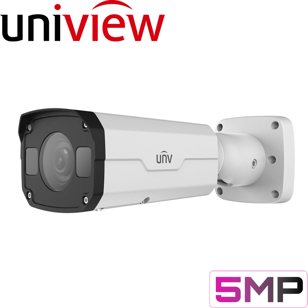 Uniview Security Camera: 5MP Motorised VF Bullet 2.8-12mm