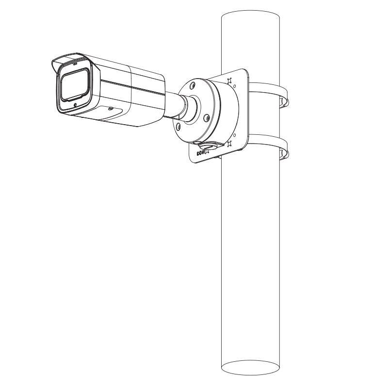 VIP Vision Pro Security Camera: 8MP (4K) Bullet, 3.7 ~ 11mm VF Lens