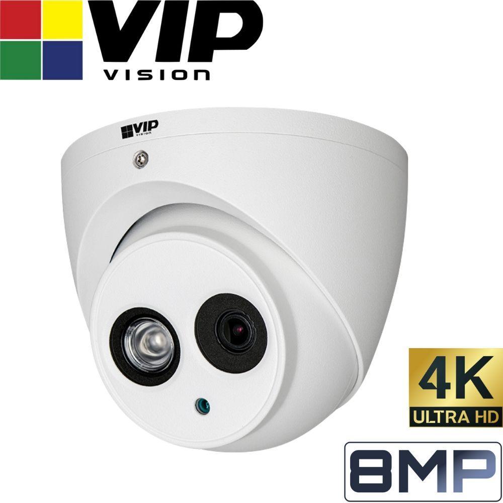 VIP Vision Pro 4 Channel Security Kit: 8MP NVR, 2 X 8MP Bullet, 2 X 8MP Turret, 2TB HDD