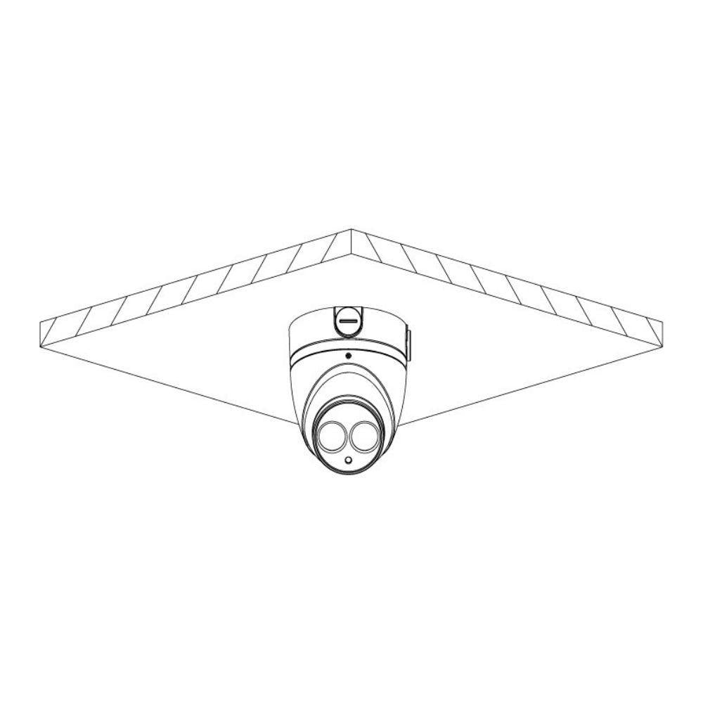 VIP Vision Pro Security Camera: 8MP (4K) Mini Dome, 50m IR, IP67