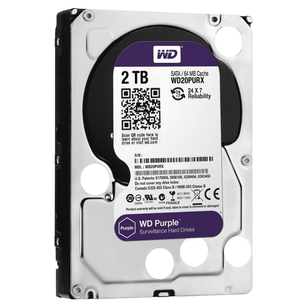 Western Digital Purple Surveillance Hard Drive