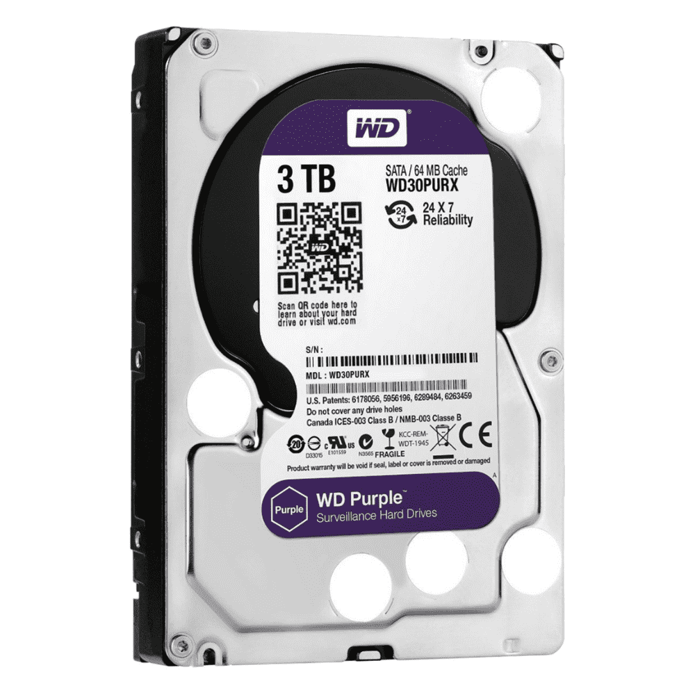 Western Digital Purple Surveillance Hard Drive