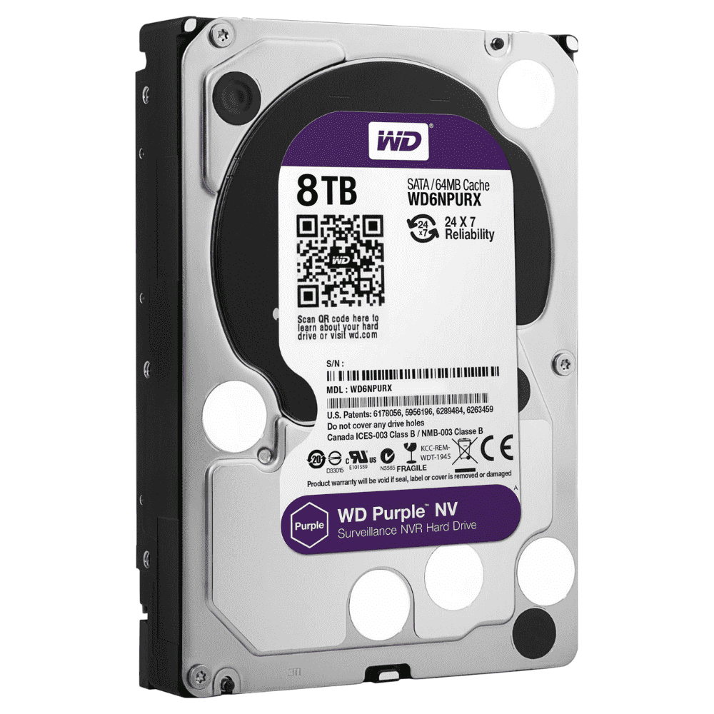Western Digital Purple Surveillance Hard Drive