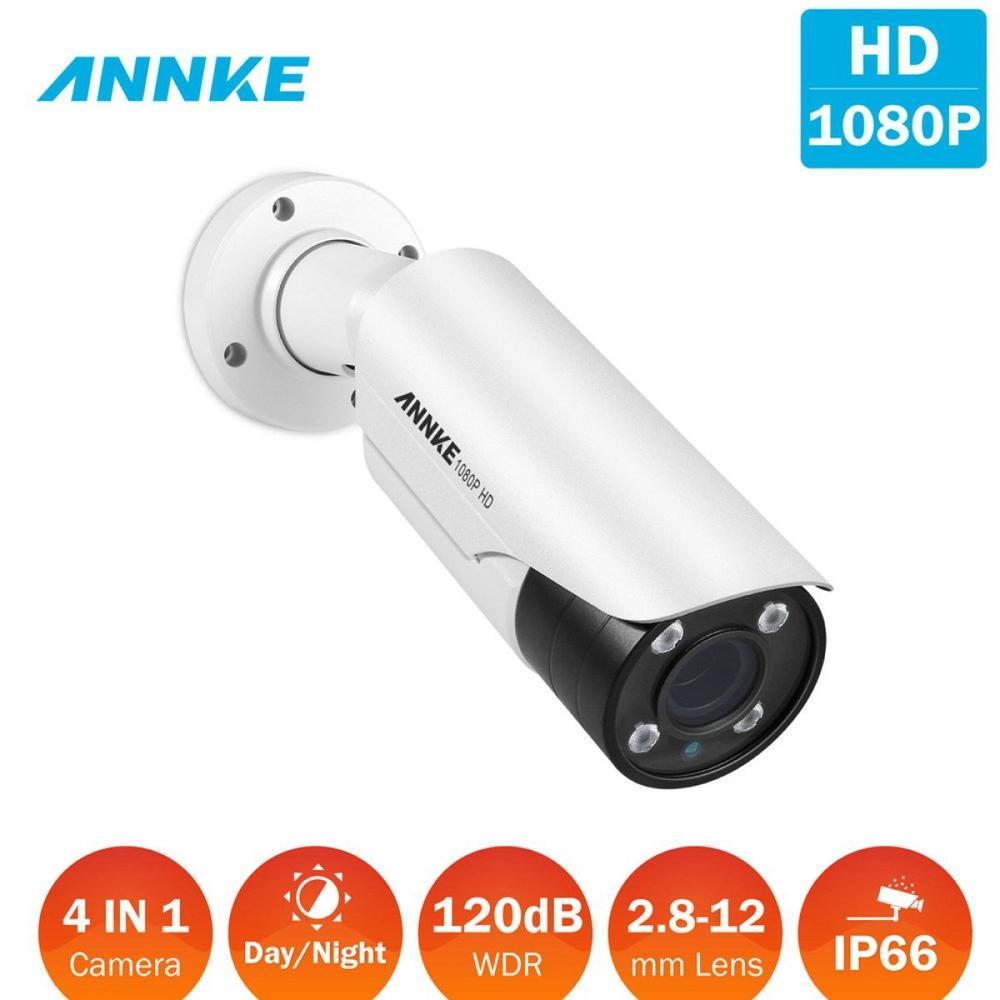 Annke Analogue Security Camera: 1080P HD Motorised Varifocal Bullet